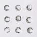 Edible By Design Clear Gel Diamonds 5mm x 100 - Sparkling Decorations for Cakes and Desserts - Buy Online on GoSupps.com