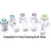 4 Pack Multicolor Replacement Facial Cleansing Brush Heads for Clogged & Enlarged Pores - Buy Online on GoSupps.com