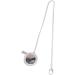 Alomejor Baby Pacifier Set - Stylish DIY Photo Decoration Infant Bling Clip for Newborn Silver M - Buy Online on GoSupps.com