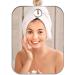 Fogless Shower Shaving Mirror Set - 2 Pack 6x4 Inches | Anti-Fog, Unbreakable & Portable Handheld Makeup Mirror for Bathroom Wall Hanging - Buy Online on GoSupps.com