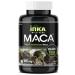 InkaMaca Organic Black Maca 800mg (90 Capsules) Gelatinized Non-GMO Vegan Gluten-Free Soy-Free Dairy-Free - Authentic Peruvian Maca Root Supplement for Energy & Vitality 90 count (Pack of 1)