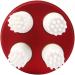 Magiclulu 3 STK Head Massager - Neck & Scalp Massage Device | White Massage Brush for Relaxation & Pet Physiotherapy - Buy Online on GoSupps.com