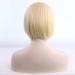 Blonde Long Bob Wig for Women - Cosplay Straight Anime Style - Synthetic & Human Hair | Perfect for Parties & 80s Looks - Buy Online on GoSupps.com