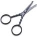Facial Hair Grooming Scissors Set - Eyebrow Nose Mustache Beard Trimming Kit for Men & Women - Safety Tip Hair Clippers (Black - Buy Online on GoSupps.com