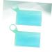 Fomiyes 2-Pack Disposable Dust Masks - Silicone Face Cover & Storage Container (19x13cm) - Green - Buy Online on GoSupps.com