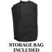 Snowmobile Sled Storage Cover for Polaris INDY 500 RMK (1997-2002) | 200 Denier Strength - Buy Online on GoSupps.com