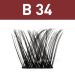 Lash Clusters D Curl 14mm DIY Extensions | Wispy Volume Eyelash Clusters | Individual Lashes B&Q LASH B34 D-14mm - Buy Online on GoSupps.com