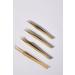 Lavi Lashes Eyelash Tweezers Professional Stainless Steel Tweezers Lash Extension Isolation Volume Classic Curved Straight Tweezer with Measurements - Gold (Curved Isolation) - Buy Online on GoSupps.com