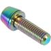 6pcs Colorful Titanium Bolts M5x16 for MTB & Road Bikes - Tapered Head Screws with Washer - Buy Online on GoSupps.com