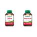 Jamieson Lysine Zinc and Vitamin C 60 Count (Pack of 1) & Folic Acid 1000mcg 100's 100 Tablets SUPPLEMENT + VITAMIN B0045P912Y