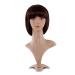 MapofBeauty 30cm/ 12 inch Short Straight Women's Straight Wig (Dark Brown)