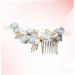 FRCOLOR Bridal Comb Wedding Hair Accessories Tiara Bride Hair Clip Bridal Hair Accessories Bridal Headdress C127 European and American Comb Wedding Hair Comb - Buy Online on GoSupps.com