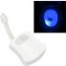 Motion Sensor Toilet Night Lamp with Visual Positioning System 8 Colors LED Light Safe to Use ABS Material Ideal for Bathroom - Buy Online on GoSupps.com