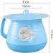 Portable Urinal Potty Plastic Thickening Potty Urinal Home Men and Women with Cover Adult Bedroom Blue - Buy Online on GoSupps.com