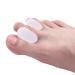 8 Pairs Silicone Toe Separator Box - Bunion Cushion & Pain Relief for Hallux Valgus & Crooked Toes (S+L) - International Shipping Available - Buy Online on GoSupps.com