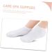 FOMIYES 6 Pairs Exfoliating Moisturizing Socks Foot Heel Socks for Dry Cracked Feet Heal Socks Spa Socks Cuticles Socks Cracked Heel Lotion Pedicure Sebs Cosmetic Miss Skin Friendly - Buy Online on GoSupps.com