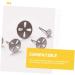 minkissy 5pcs Foot Bearings Bearing for Sandpaper Small Wisking Tool Electric Small Bearings Convenient Bearing Feet Bearing Sanding Disc Stainless Steel Pedicure 7x2.5cmx5pcs - Buy Online on GoSupps.com