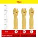 Waterproof & Oil-Resistant Rubber Cleaning Gloves - Yellow Medium for Kitchen Household & Pet Care - Buy Online on GoSupps.com