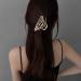 PLCPDM Hair Claw Clip Skull Claw Hair Clamps Punk Scary Ponytail Holder Catch Barrette Skeleton Hand Silver - Buy Online on GoSupps.com