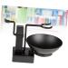 Frcolor 4-Piece Men's Razor Stand Set - Razor Brush Holder & Shaving Soap Dish - Premium Steel Shaving Stand for a Perfect Grooming Experience - Buy Online on GoSupps.com