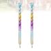 Healifty 2-Piece Manicure Tools Set | Nail Art Picker Dotting Pen & Acrylic Handle | Perfect for Nail Painting & Decoration - Buy Online on GoSupps.com