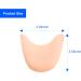 2 Pair Breathable Toe Protectors Ballet Dance Shoe Pads - White & Skin Color - Buy Online on GoSupps.com