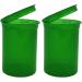 Multi-Use Airtight Pill Bottles 30 Dram - 12 Pack Green Translucent Organizers for Supplements & Vitamins - Buy Online on GoSupps.com