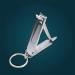 SVAASA Nail Clippers Stainless Steel Ultra-Thin Foldable Hand Toe Nail Clippers Cutter with Keychain Cutter Trimmer Silver Nail Art Tool Key Ring - Buy Online on GoSupps.com