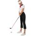 G4Free Women's Bootcut Golf Capris with Pockets - Black Small - Buy Online on GoSupps.com
