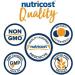 Nutricost D-Aspartic Acid (DAA) Powder 300G - Pure Supplement for Hormonal Balance - Buy Online on GoSupps.com