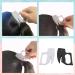 Elastic Hair Tie Cutter for Kids - 2pc Hair Tie Remover Tool with 50pc Clear Rubber Bands - Buy Online on GoSupps.com