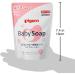  PIGEON PIGEON BABY WHOLE BODY FOAM SOAP FLOWER REFILL 400ML - Buy Online on GoSupps.com