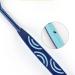 Zumaha Compact Manual Toothbrush Set - 4 Ergonomic Travel Toothbrushes with Medium-Hard Bristles for Men & Women - Buy Online on GoSupps.com