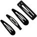 New 2025 12Pcs/Lot Hair Clips For Women Hair Barrettes Clip Pins Simple Black Colored Hair Clips Snap Metal Hairgrip Women's Hairpin Tool Jewelry Fashion Accessories Creative Gift