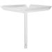 Durable Acrylic Hair Extension Stand - 4-Sided Holder for Salon & Home Use | Easy Installation & Maintenance - Buy Online on GoSupps.com