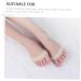 NOLITOY 4 Pairs High Heel Insoles | Breathable Forefoot Pads for Women | Comfortable Cotton Half Palm Rest & Arch Support - Buy Online on GoSupps.com