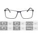 Shop Medolong TR90 Anti Blue Light Progressive Multifocal Glasses | RG25 C5-Matt Blue +1.00 Low +3.00 - International Shipping Available - Buy Online on GoSupps.com