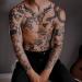 Vintage Patchwork Temporary Tattoos - Small Semi-Permanent Minimalist Line Art Black Fake Tattoo for Adults - Gothic Aesthetic Designs - Buy Online on GoSupps.com