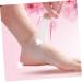 1 Pair Socks for Heel Pain Kids Plasters Plantar Insoles Baby Silicone Shower Brush Gel Heel Sleeves Support Colorful Hair Chain Cracked White Silicone Gel Moisturizing medium - Buy Online on GoSupps.com