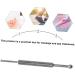BeatifuFu Stainless Steel Face Reflex Zone Massage Device | Reusable Manual Acupuncture Rod for Facial Wellness - Buy Online on GoSupps.com