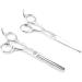 Professional Hair Cutting Thining Scissors Set Round Head Shears Baby Hairdressing Scissors Set for Baby Kids (Blue) - Buy Online on GoSupps.com
