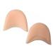 Careforyou 1 pair of professional soft pebbles ballet dancer Top shoes pads toe protection cap cover pillow with breathable-active hole pain relief harden degree 10 unit size skin