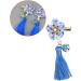 ABOOFAN 2 Pairs New Year Bobby Pin Kids Barrettes for Hair Chinese Style Hairpin Girl Barrettes Clip Girls Hair Clips Hair Clip for Han Chinese Clothing Child Side Clip Japanese-style - Buy Online on GoSupps.com