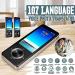 M9 Instant Voice Translator Portable Language Translator in Real-time Smart Translator Supports 12 Offline Languages (Color : Silver) (Silver) Elegant - Buy Online on GoSupps.com