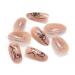 Brishow Almond Press-On Nails - 24 Ballerina Acrylic Nail Art for Women & Girls | Short Artificial Nail Stickers - Buy Online on GoSupps.com