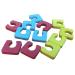 Ciieeo 144pcs Pedicure Toe Separators Ceramic Kitchen Canisters Sponge Finger Toe Spacers Premium Pedicure Tool Kit Sponge Toe Separators Kit Separator Soonges Dedicated Finger Splitter