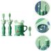 FOMIYES 2 Sets Training Toothbrush for Newborns - Teeth Cleaning Brush with Soft Bristles - Perfect for Infants & Toddlers - Buy Online on GoSupps.com