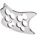 Verdant Touch Gua Sha Board - 304 Stainless Steel Body Massage Tool for Health & Acupuncture | International Shipping - Buy Online on GoSupps.com