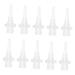 JEWEDECO 100pcs Ear Cleaning Nozzle Cleaning Kits Cleaning Supplies Kit Ear Cleaning Kit Ear Washer Bottle Tips Ear Wax Removal System Accessories Ear Washer Tips Replacement Tip Tube PVC As Shown 3X1.2CM