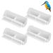 Herchr 4 piece Bird Feder Cage Bird Waterer Dispenser Hanging Food Feeder food bowl for parallel papage Wave parchment-nymphous pigeon Stehr frame cage